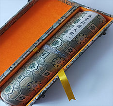 高县书画装裱案例